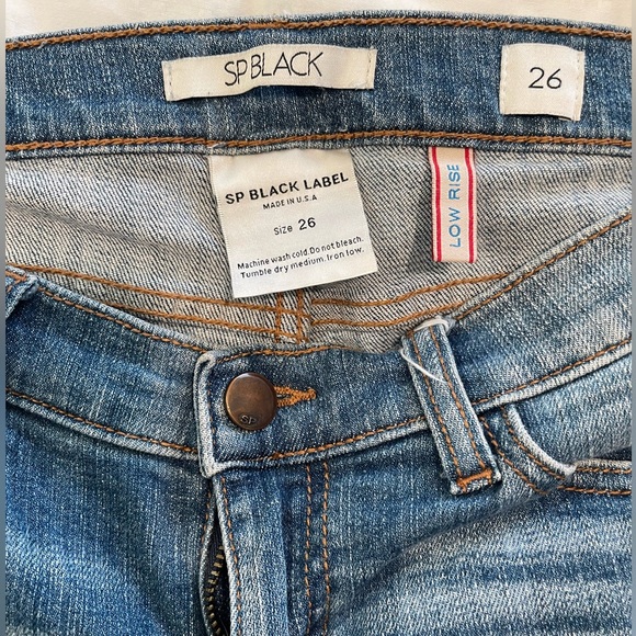 SP Black Label low rise distress jeans. Wean once in excellent condition - Picture 3 of 6